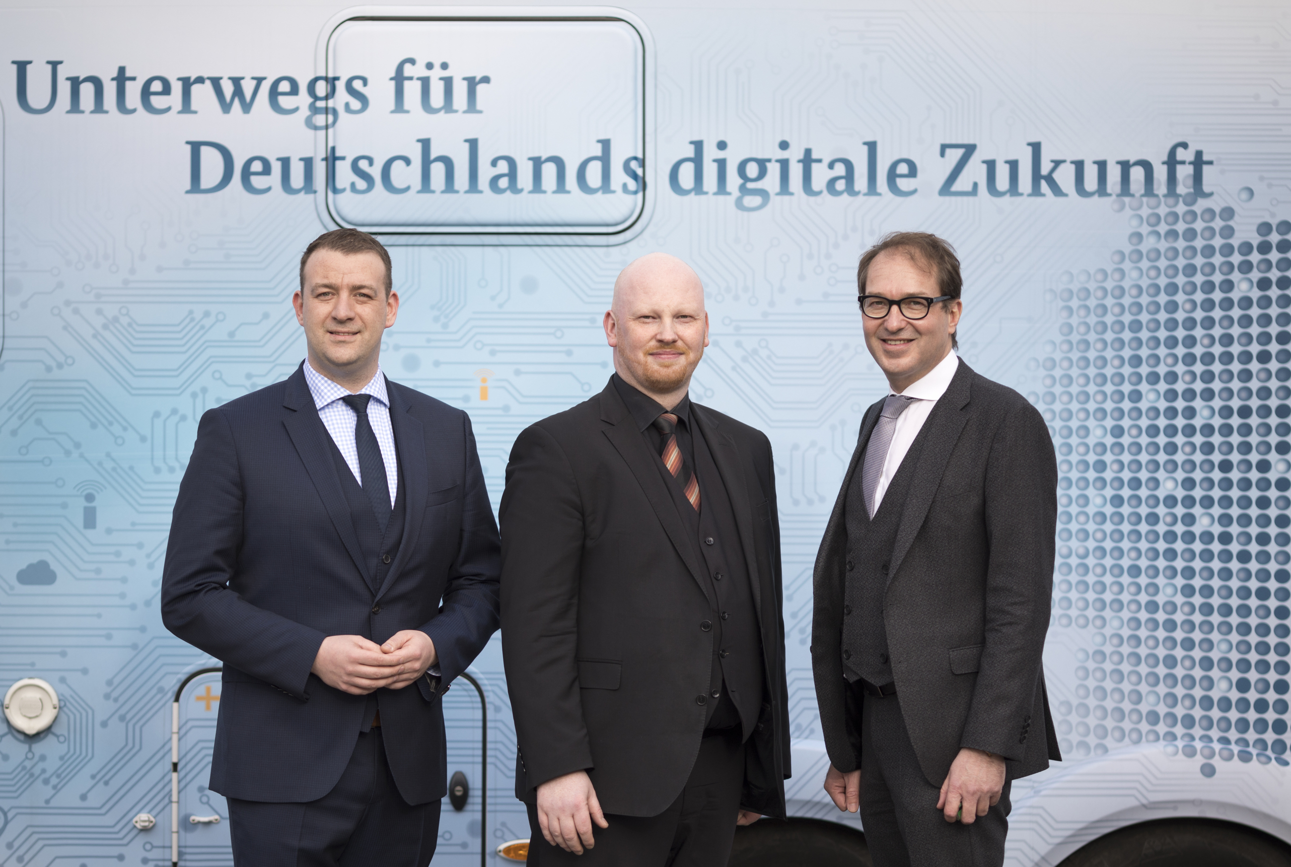Unterwegs für Deutschlands digitale Zukunft in Weilheim